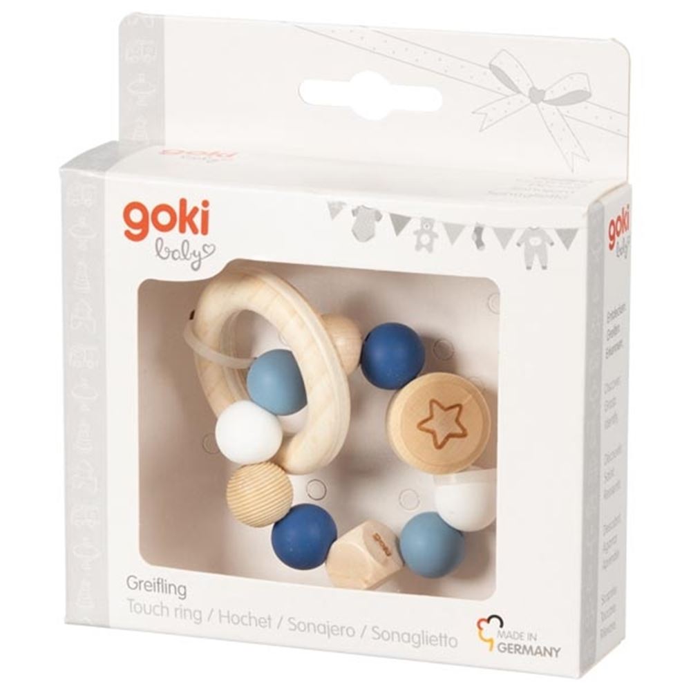 Goki Touchring elastische ster. 9 cm.