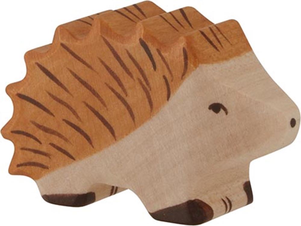 Holztiger Egel. 7 cm.