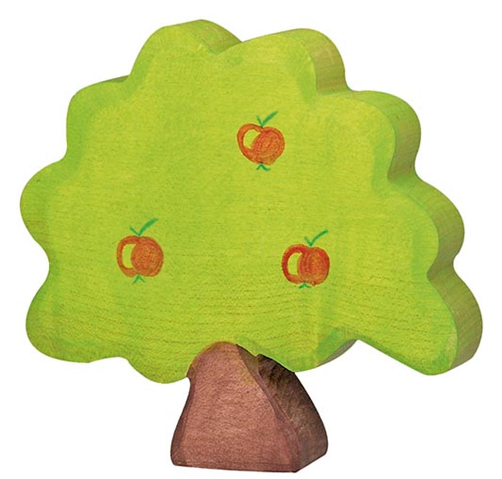 Holztiger Appelboom, klein. 13 cm.