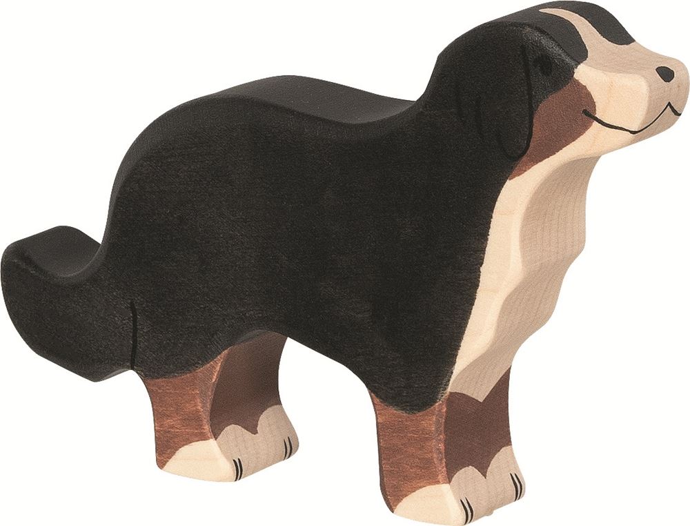 Holztiger Berner Sennenhond. 12,5x2,3x8,