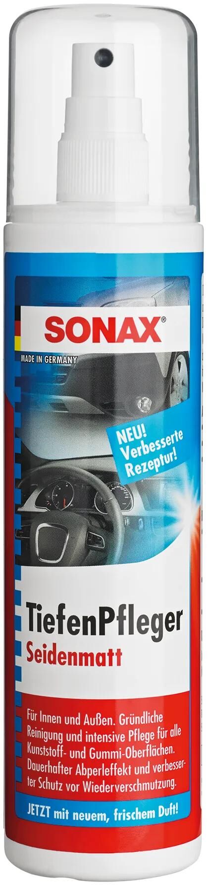 SONAX kunststoffpflegemittel tiefenpfleger depth pleger silkm. 300 ml