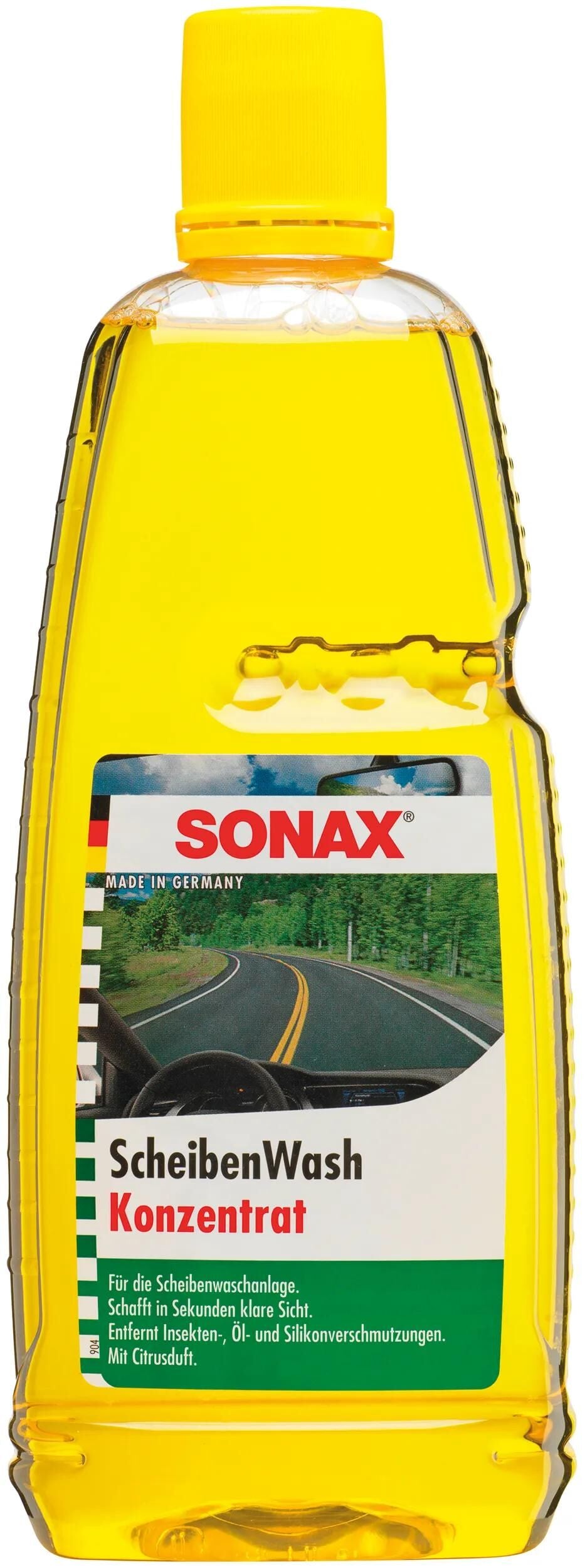 SONAX scheibenreiniger scheibenreiniger window cleaner 1 ltr lemon fragrance