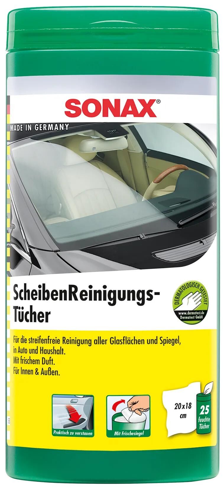 SONAX scheibenreinigungstuch windshield cleaning cloth