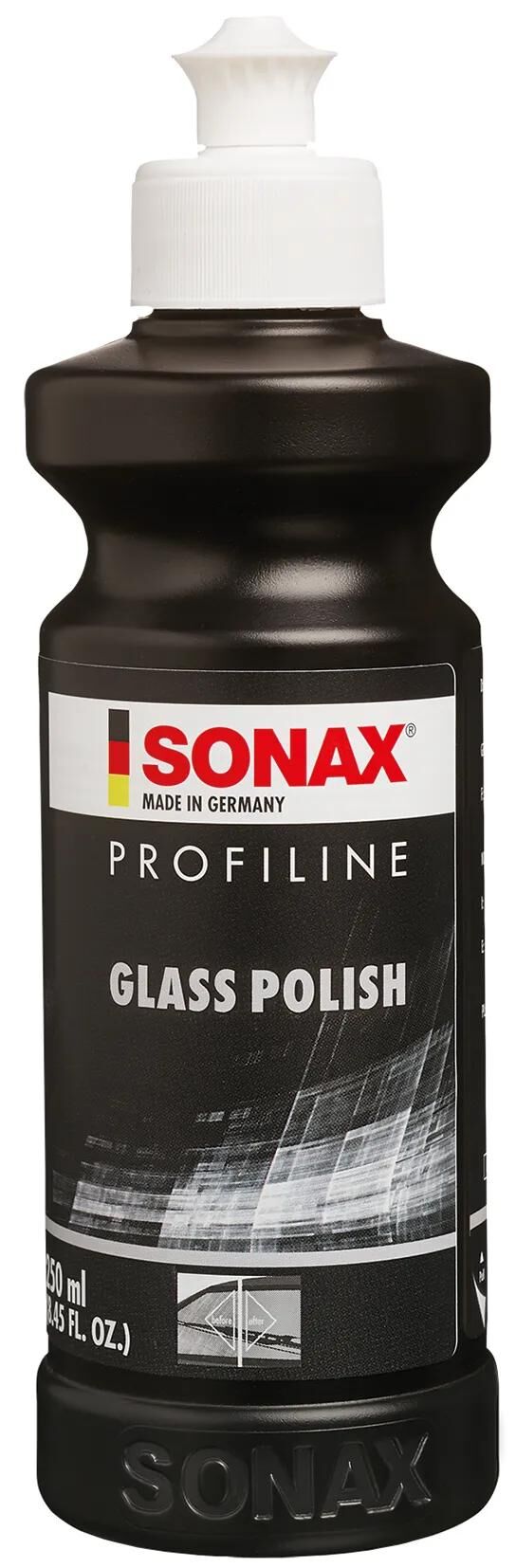 SONAX glaspolitur glasspolish glass polish tube 250ml