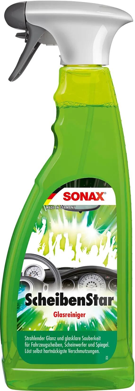SONAX scheibenreiniger scheibenstar disk star 750 ml pet bottle