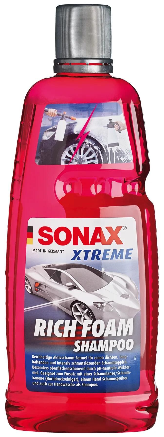 SONAX autoshampoo xtreme richfoam xtreme richfoam shampoo 1l