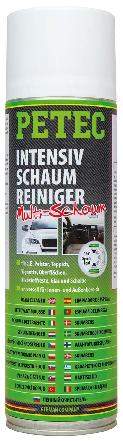 PETEC universalreiniger intensivschaumreiniger intensive foam cleaner 500 ml