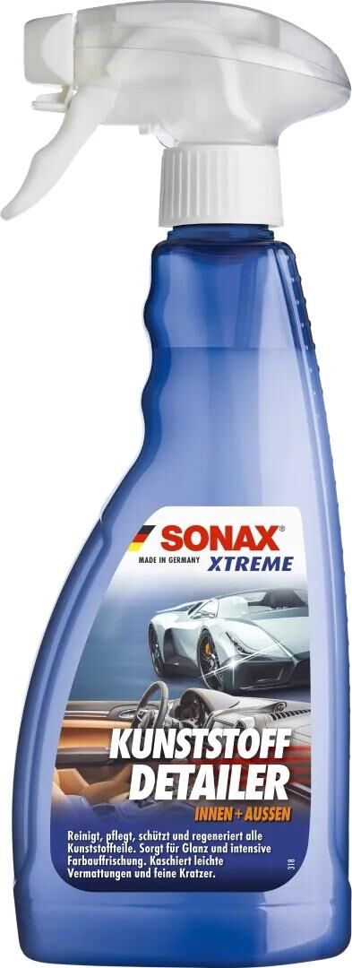 SONAX kunststoffpflegemittel xtreme kunststoffdetailer innen+außen xtreme plastic detailer