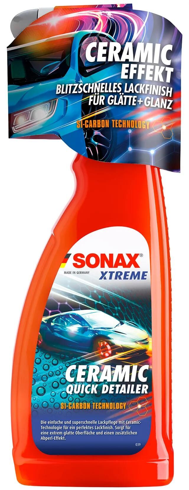 SONAX lackversiegelung xtreme ceramic quick detailer ceramic quickdetailer 750 xtreme