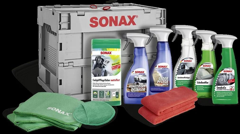 SONAX aktionspaket pflegebox care box