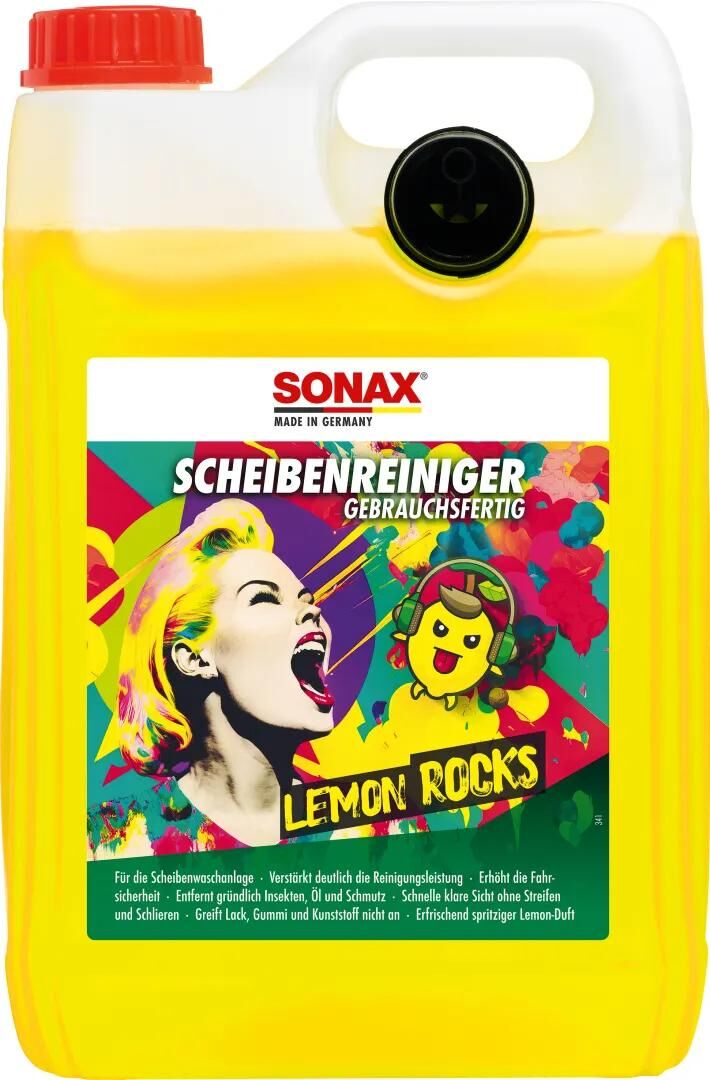 SONAX scheibenreiniger scheibenr. discs 5 l lemon rocks