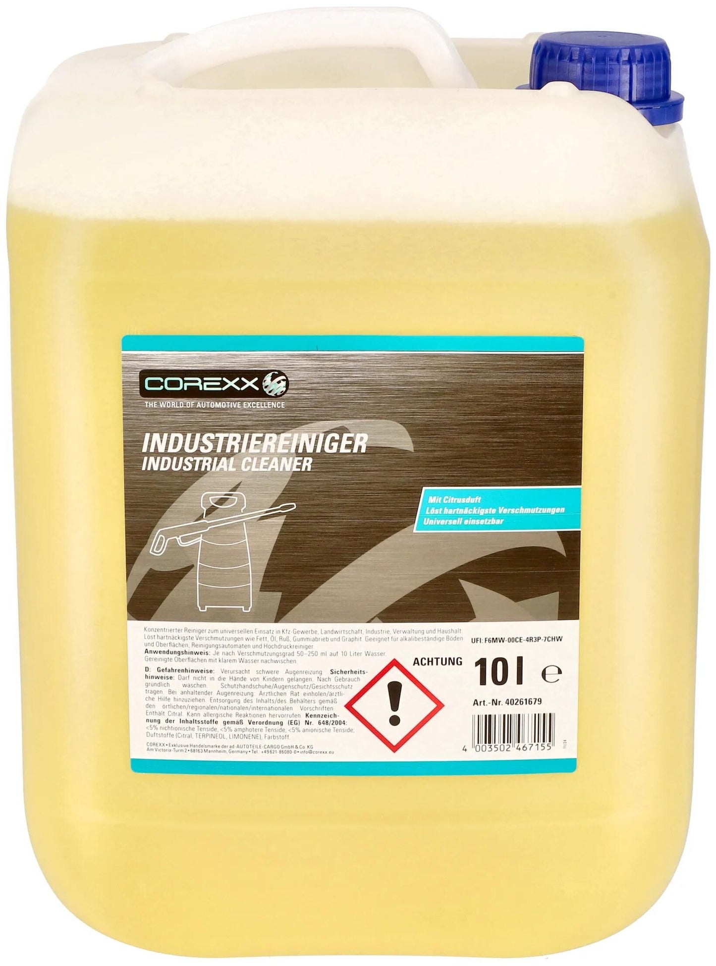 COREXX industriereiniger industrial cleaner 10 l