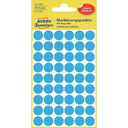 Markeringspunten Avery blauw 3142