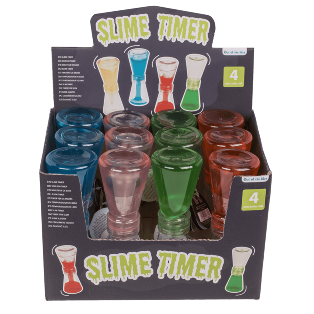 Dsp Slijm timer. ca 120 gr. 5,9x16 4 ass