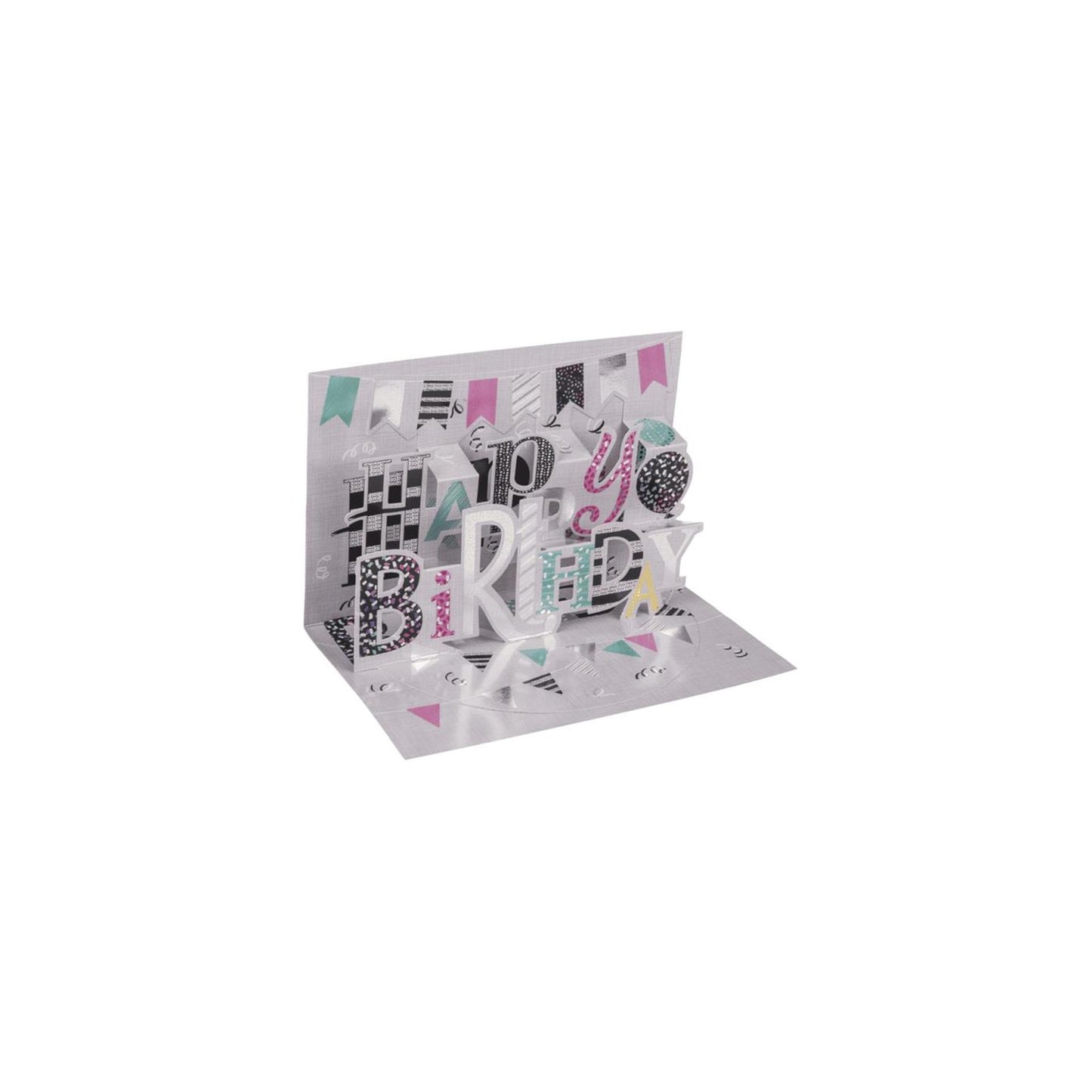 OOTB Pop-up geschenkkaart happy birthday