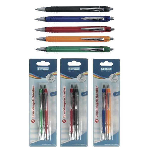 Stylex balpennen 2 stuks