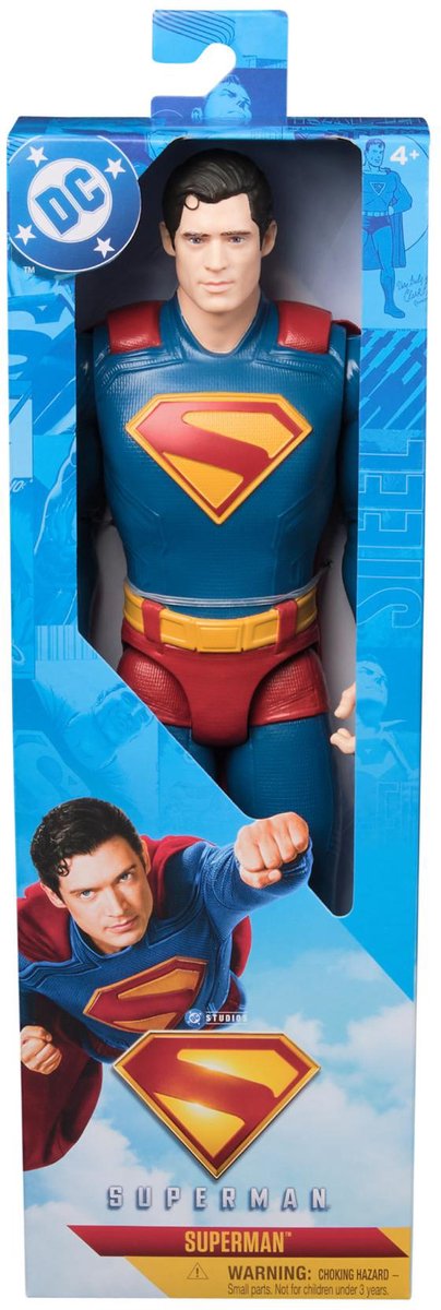 DC Comics - superman superhelden actiefiguur van 30 cm - kinderspeelgoed