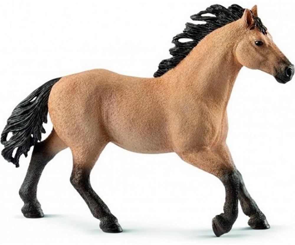 Schleich Quarter horse hengst. 15 cm
