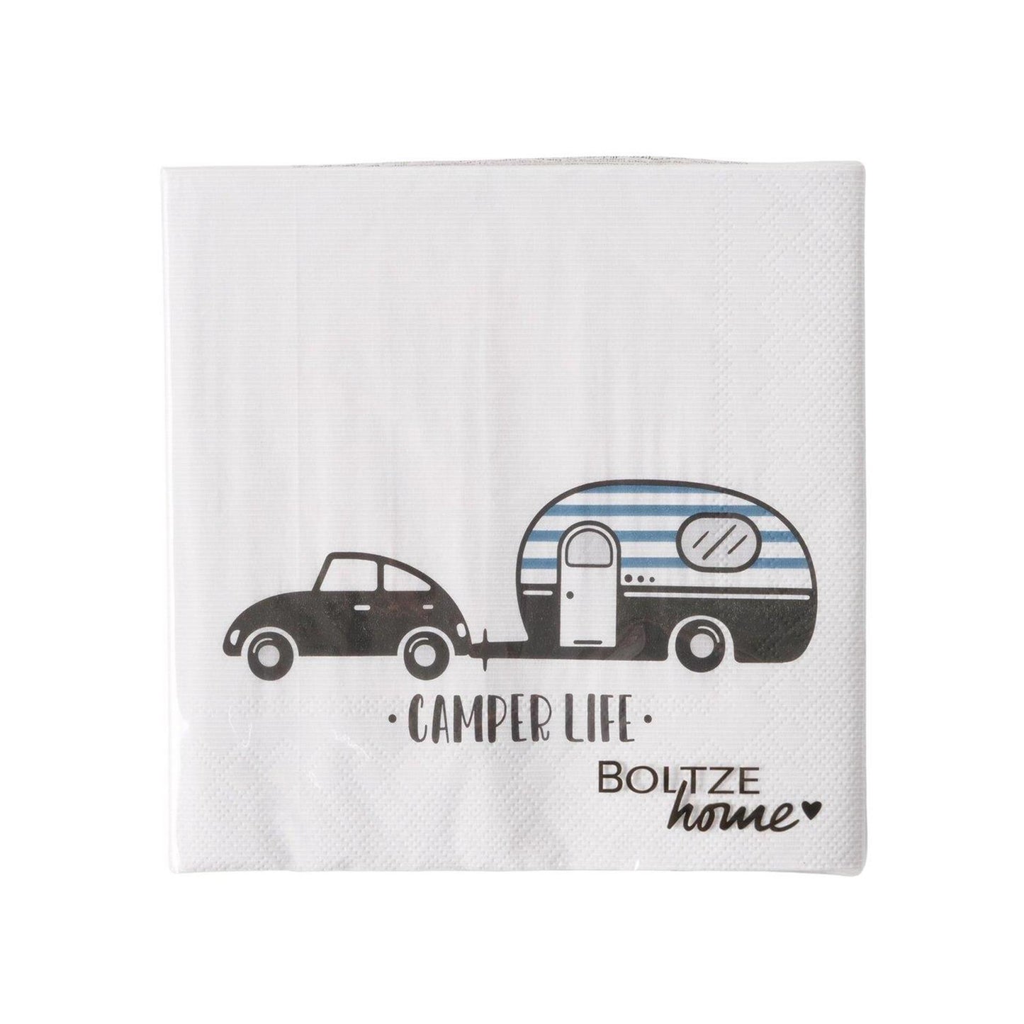 Boltze Home servetten camper 16,5x3cm