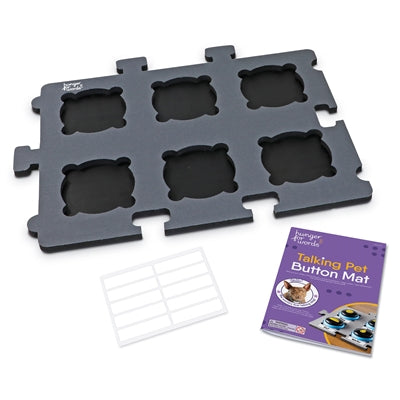 Hunger For Words talking pet button mat