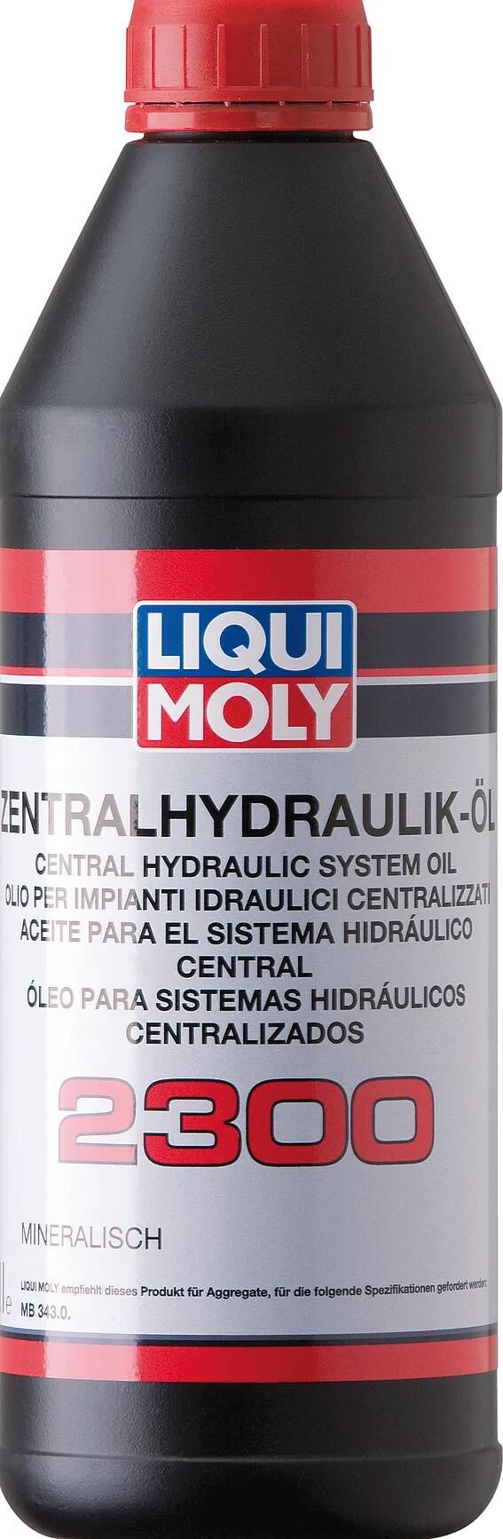 LIQUI MOLY hydrauliköl 2300 central hydraulic oil 230 dose 1l