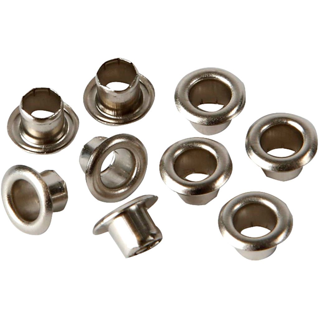 https: www.cchobby.nl eyelets-h-4-5-mm-d-7-5-mm-gatgrootte-4-mm-zilver-100-stuk-1-doos