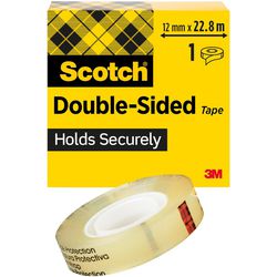 Dubbelzijdige tape zonder dispenser 665 Scotch 12,7mmx22,8m