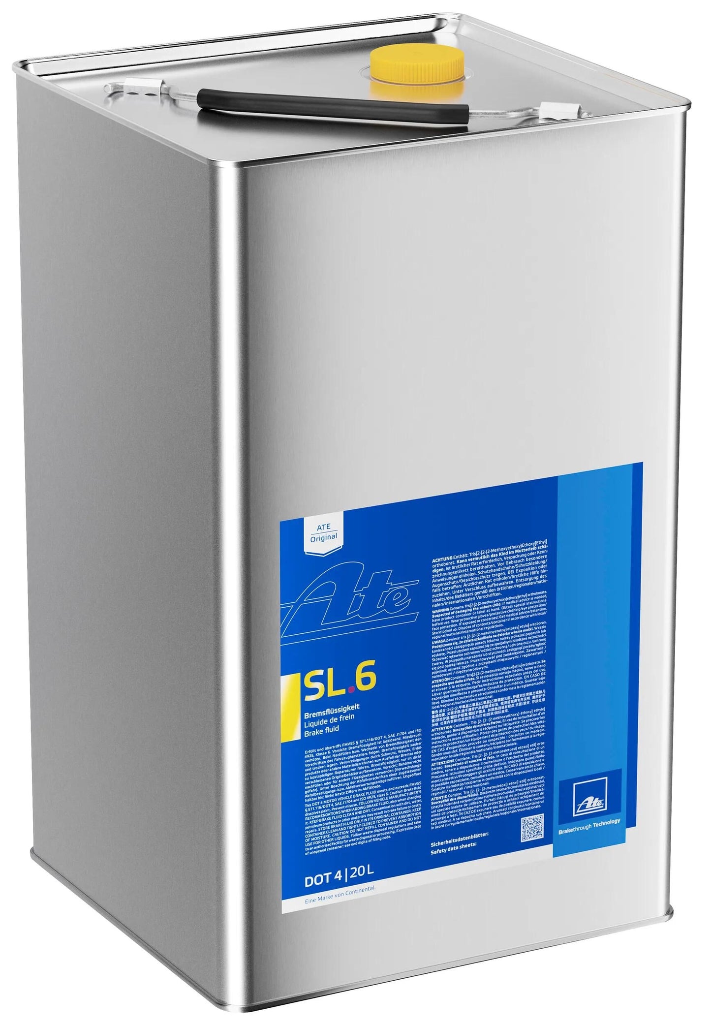 Ate bremsflüssigkeit sl.6 brake fluid20 l dot 4 sl 6