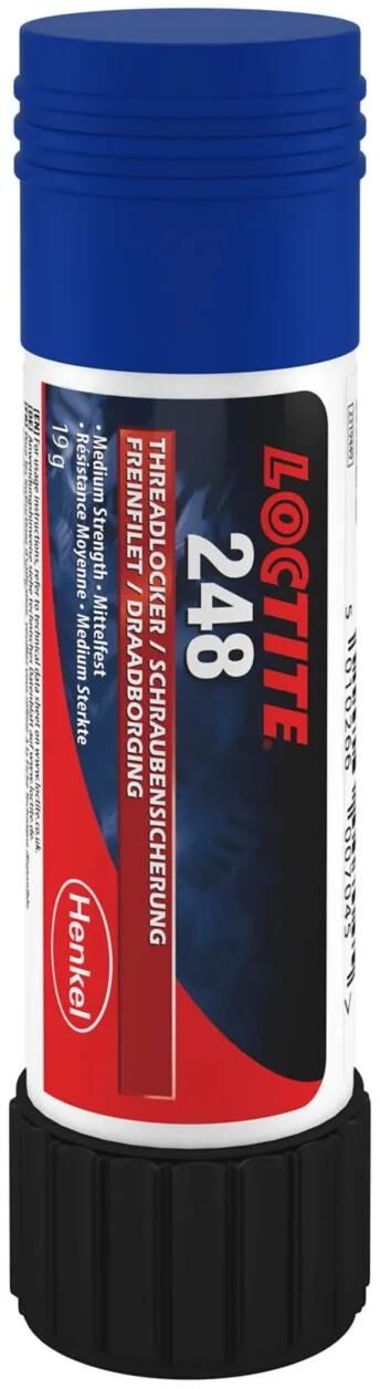 LOCTITE schraubensicherung 248 screw. sticker 19g medium strength