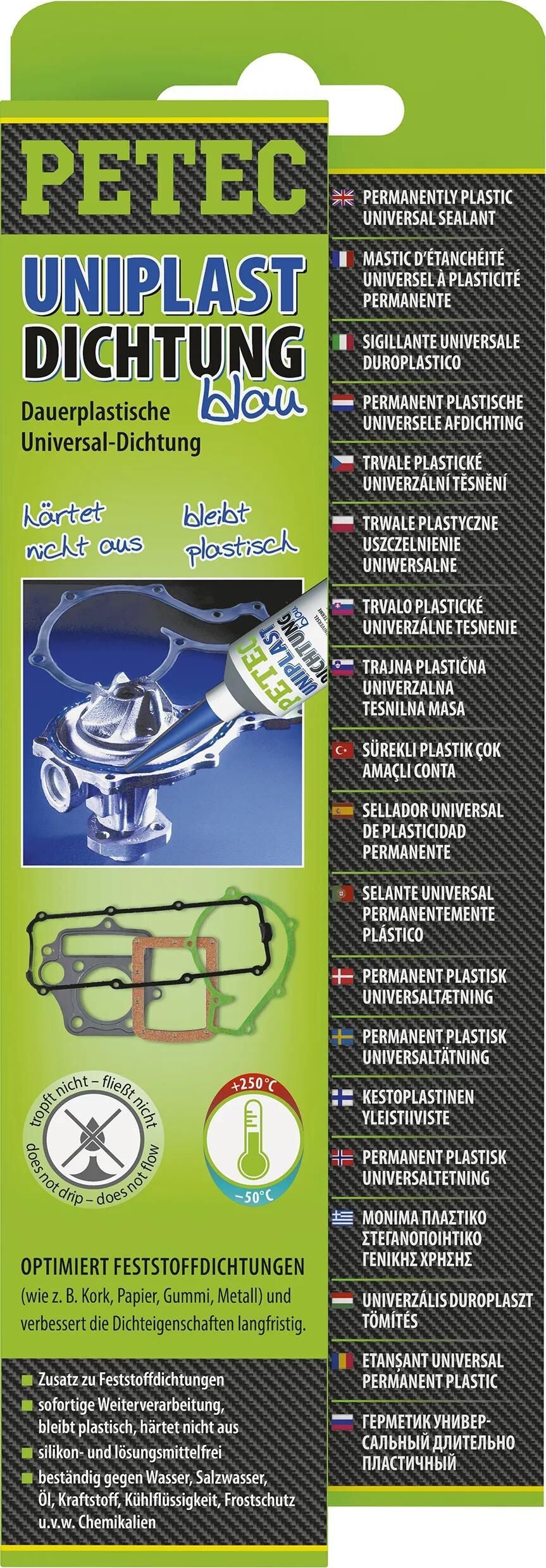 PETEC dichtmasse uniplast power uniplast seal 80gr.