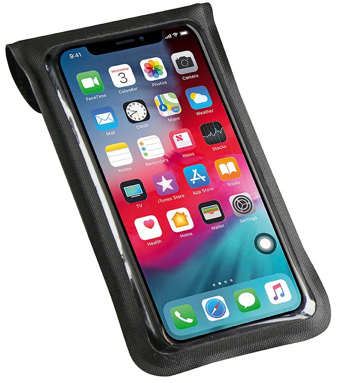 Klickfix Telefoonhoes Phonebag Light Zwart Small - 414248