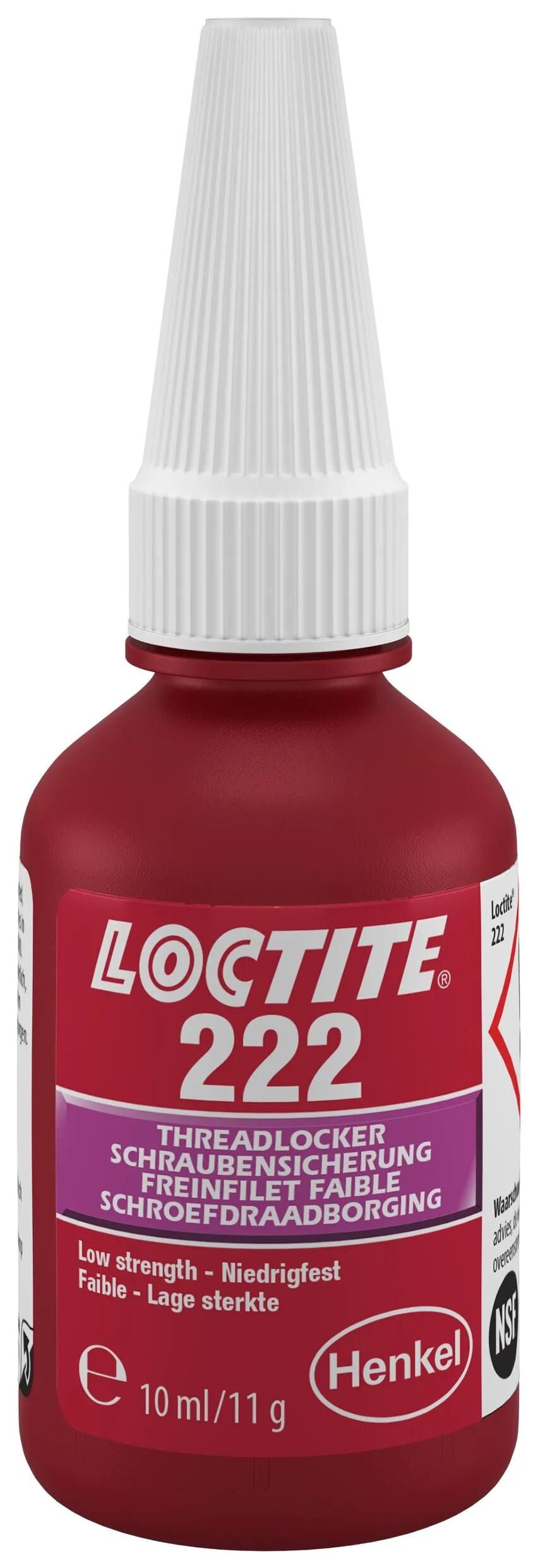 LOCTITE schraubensicherung 222 screw retention 10 ml 222