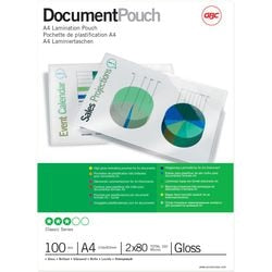 Lamineerhoes GBC transparant pak 100 st.