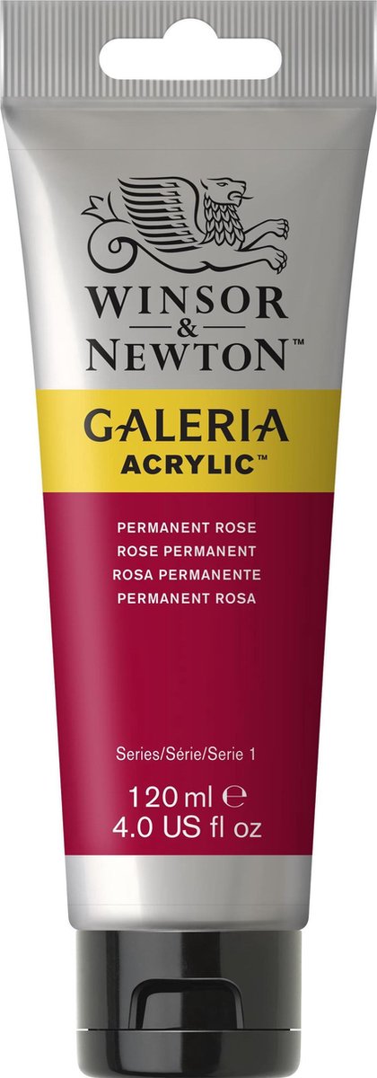 Winsor Newton galeria acryl 120ml permanent rose