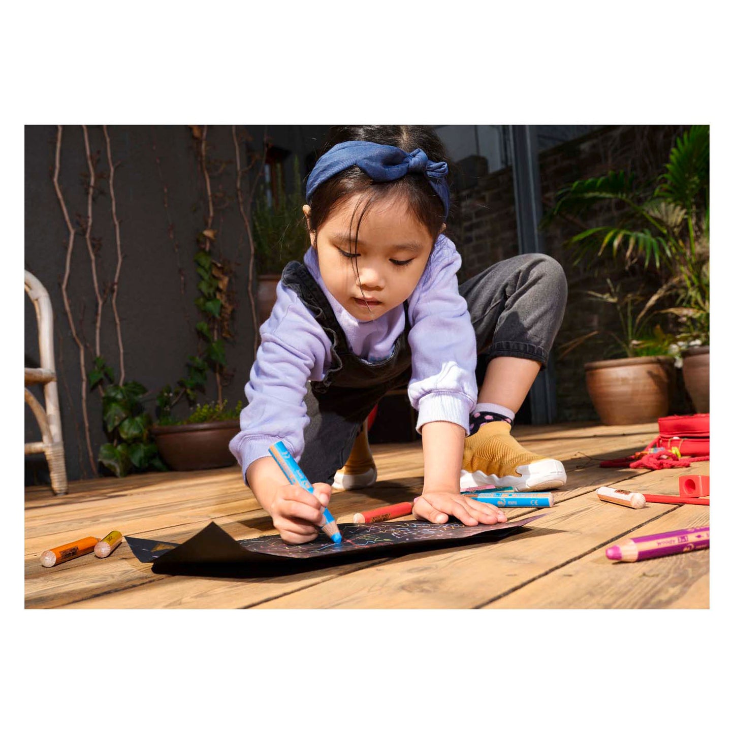 Stabilo woody 3 in 1 - multitalent potlood - set 6 stuks