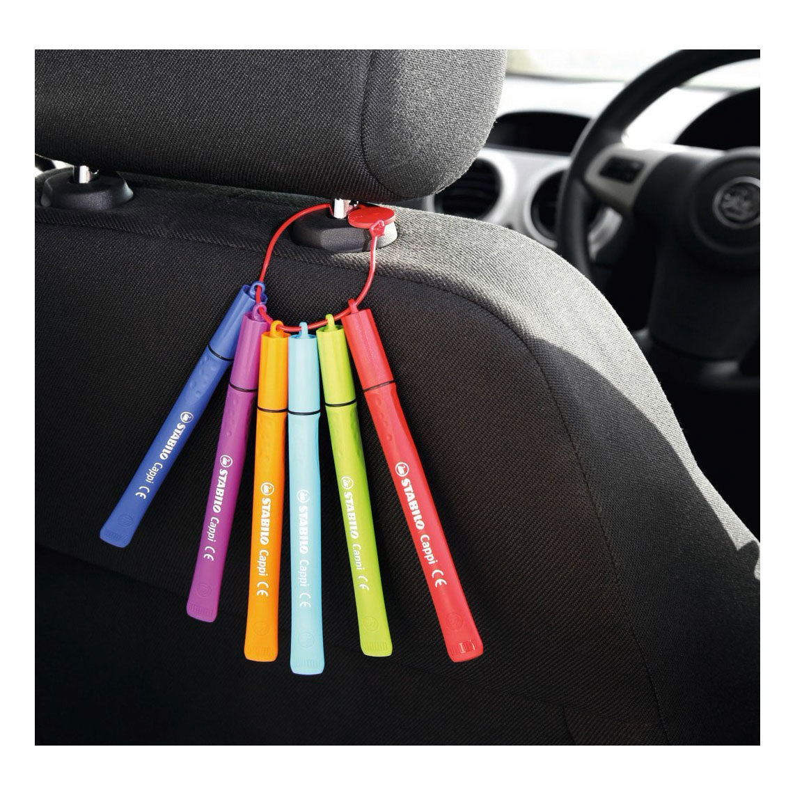 STABILO cappi - viltstift - set met 24 stuks