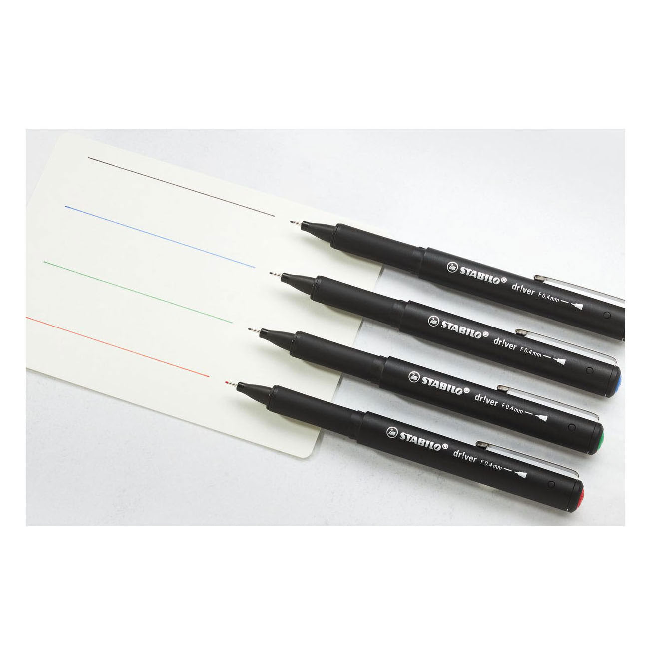 STABILO dr!ver fijn fineliners - 4dlg.