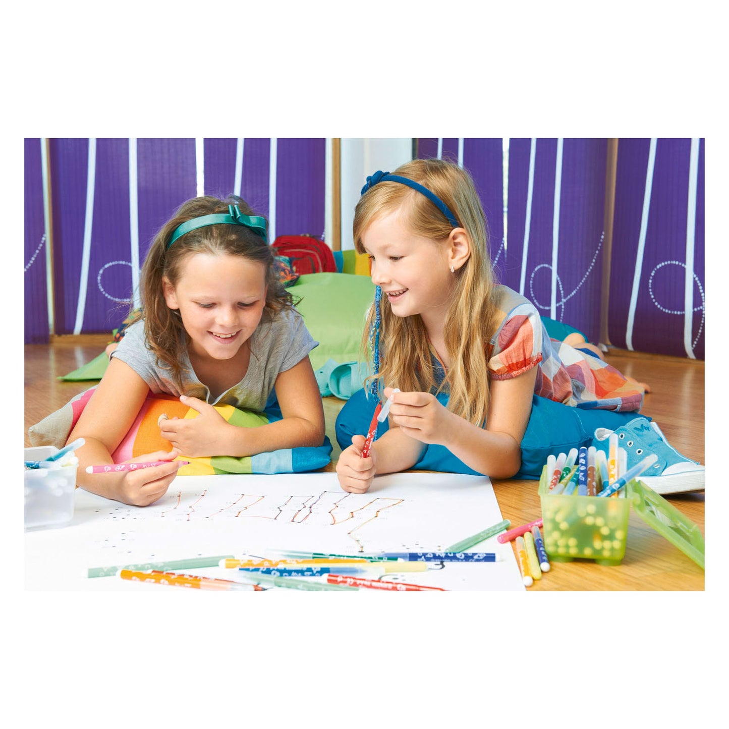 STABILO trio a-z schoolverpakking ergonomische viltstiften - 144dlg.