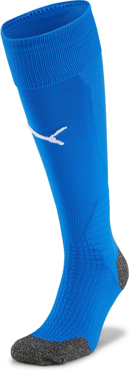PUMA team liga socks heren sportsokken - electric blue lemonade- white