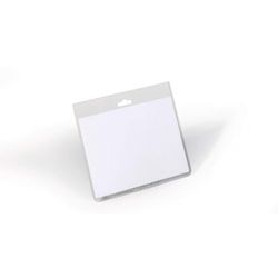 Durable Naambadge 8135 90x60mm transparant gesloten