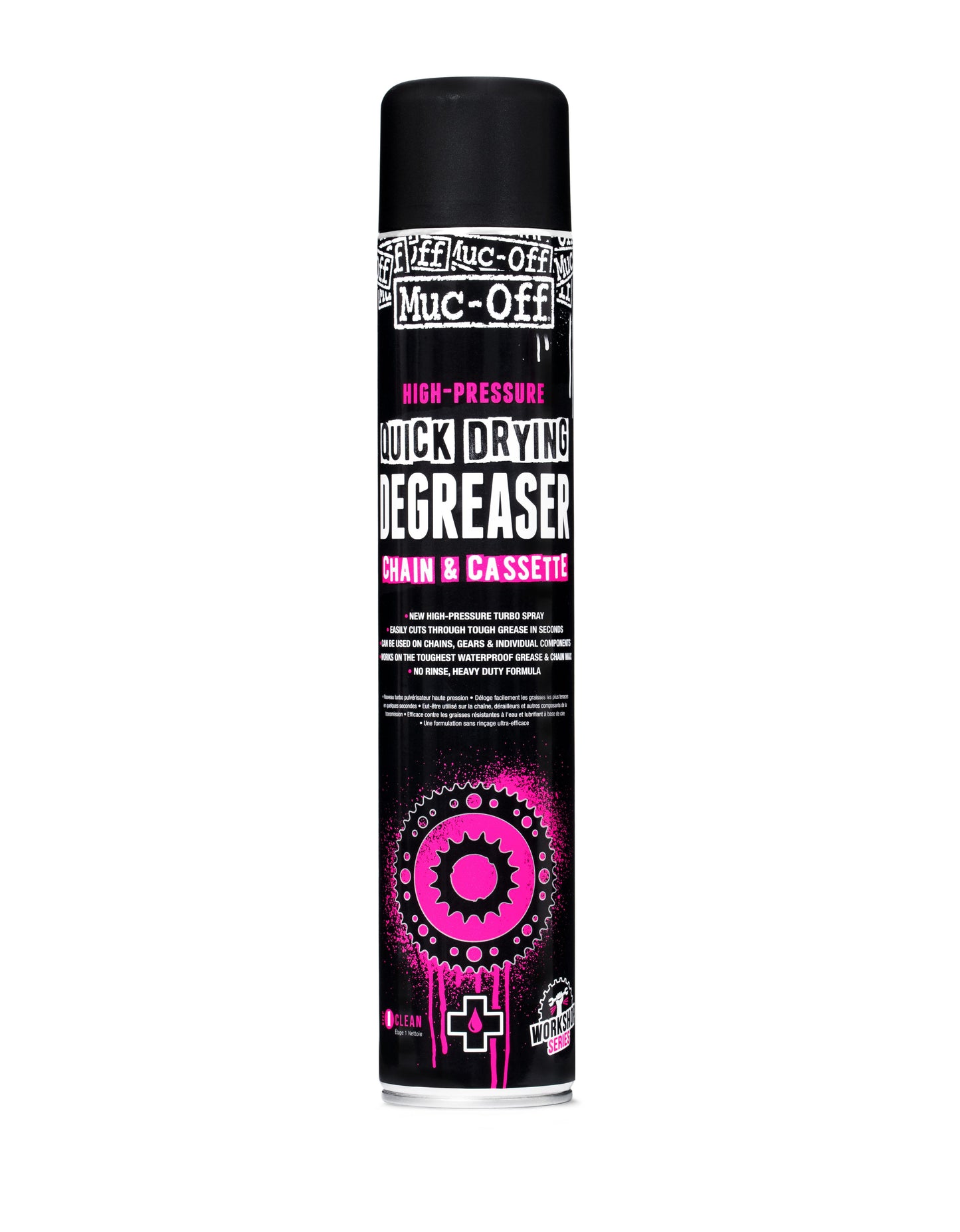 Ty Muc-off ontvetter quick drying degreaser 750ml