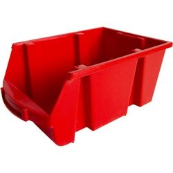 Magazijnbak Viso SPACY4R 10L 21,5 x 33,5 x 15 cm rood