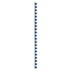 Bindruggen GBC plastic A4 10mm blauw capaciteit 65vel