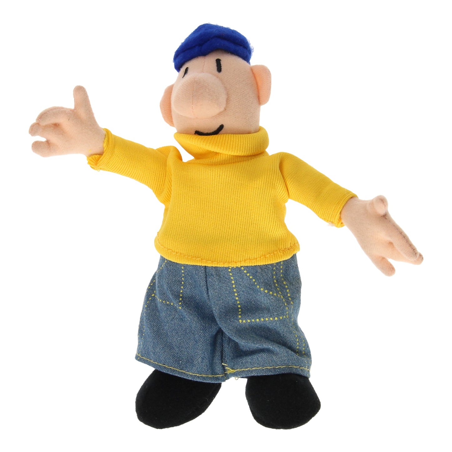 Buurman Buurman Pluchen pop - geel