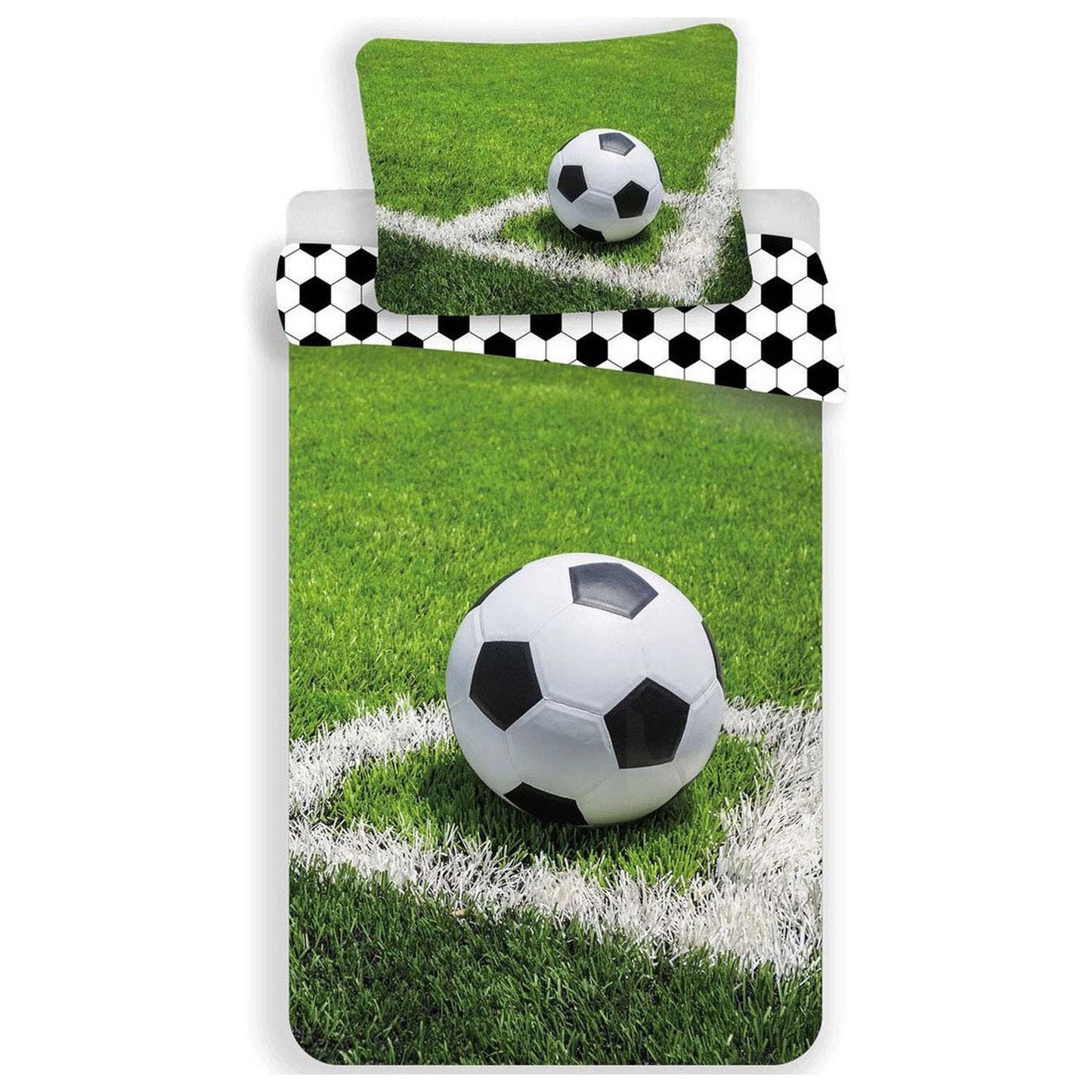 Dekbedovertrek Voetbal - 140x200cm