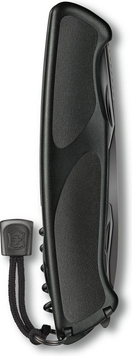 Victorinox ranger grip 55 onyx black - zwitsers zakmes - 12 functies - giftbox