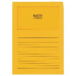 Sorteermap Elco A4 geel 100 stuks