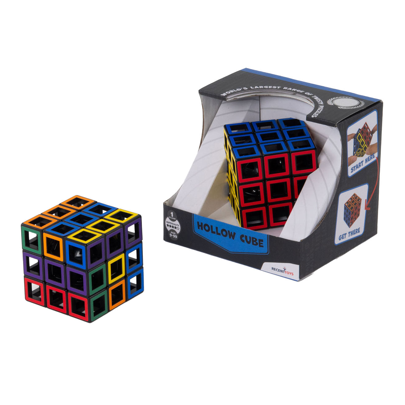 Recent Toys Hollow cube breinbreker puzzelkubus