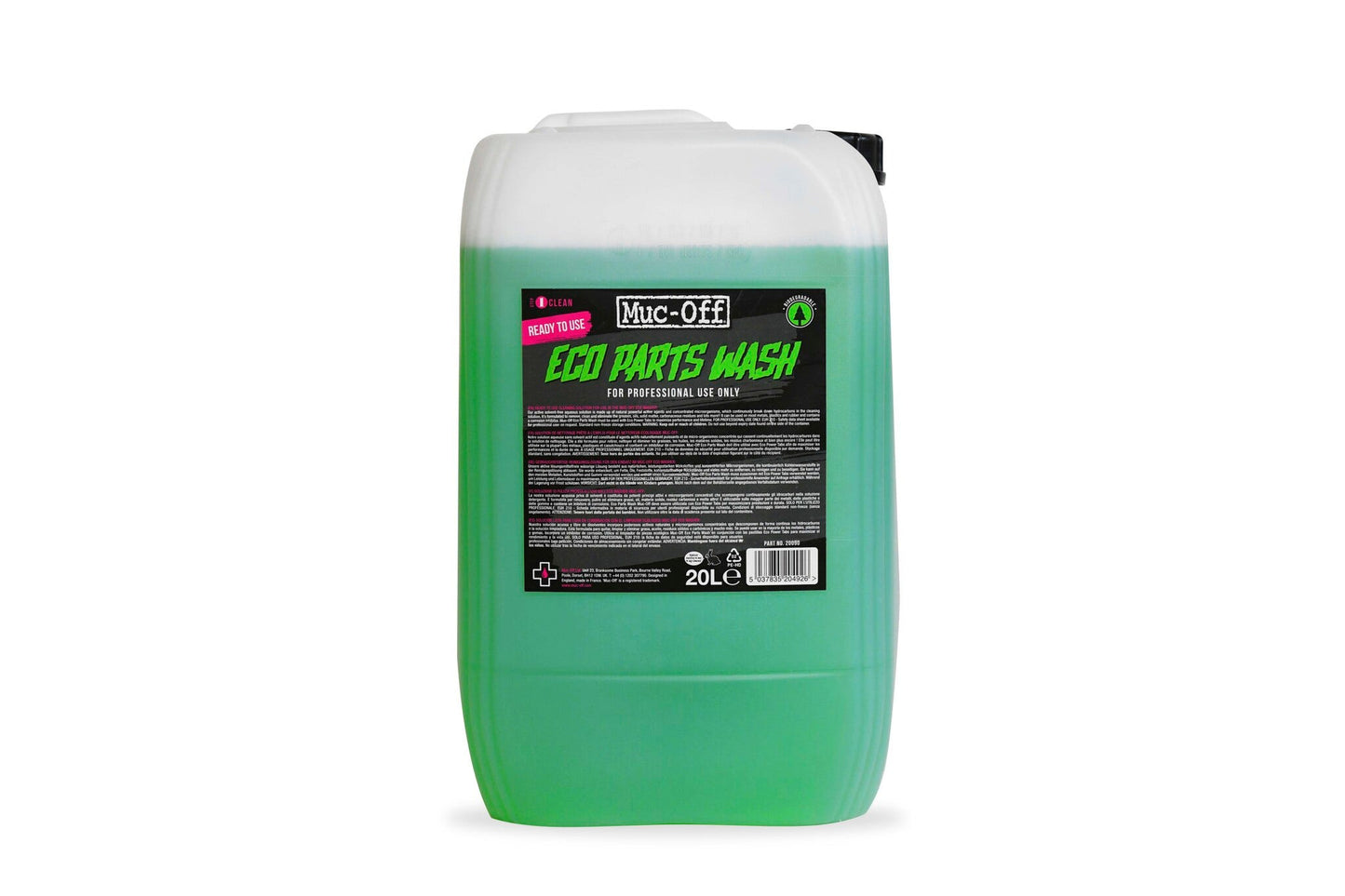 Muc-Off Reiniger Eco Fluid 20L T.b.v. Parts Washer - 449706