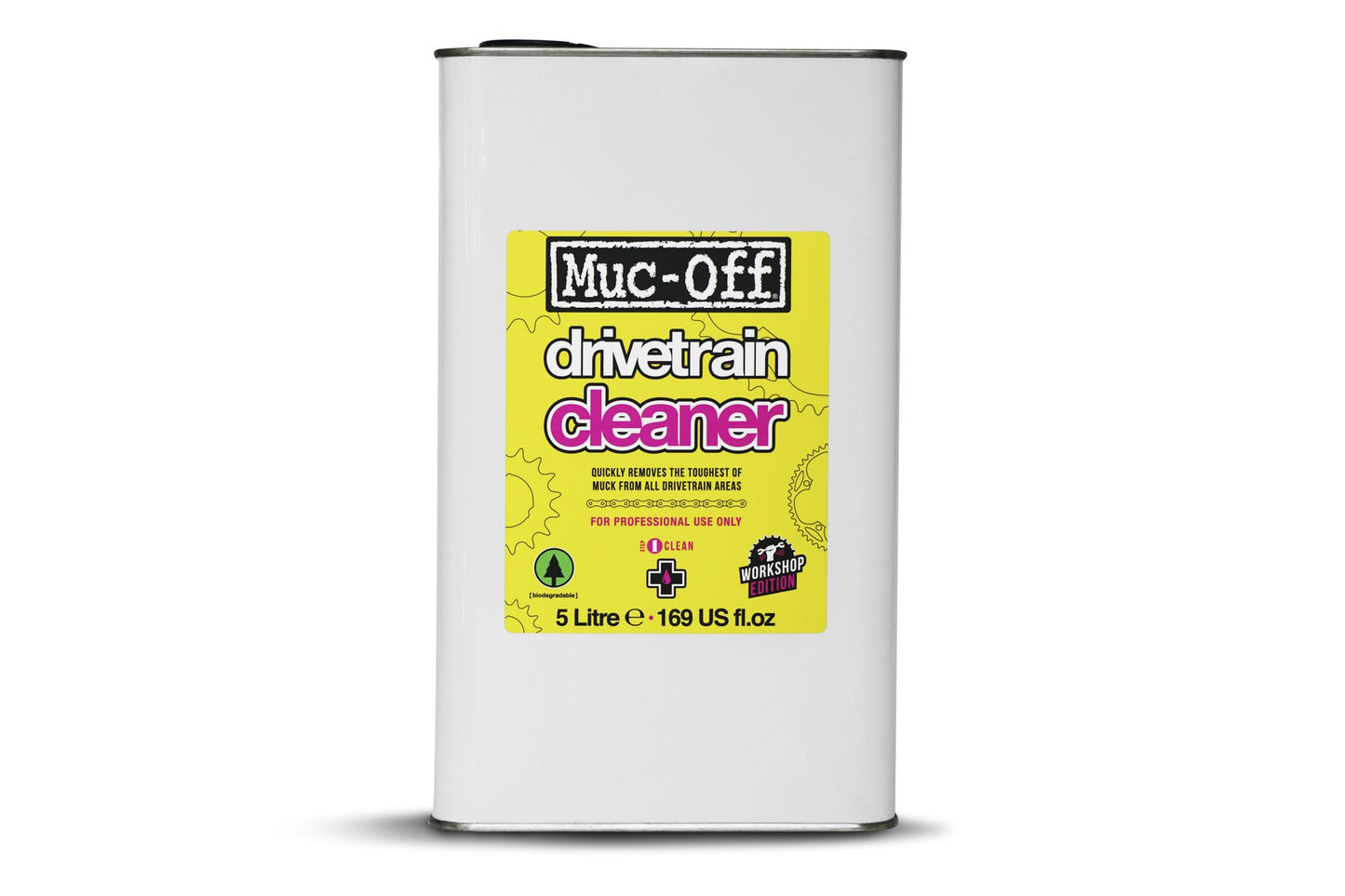 Muc-Off drivetrain cleaner werkplaatsverpakking 5l